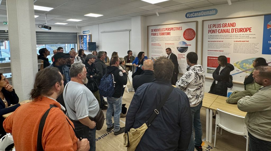 La maison du Canal Seine-Nord Europe